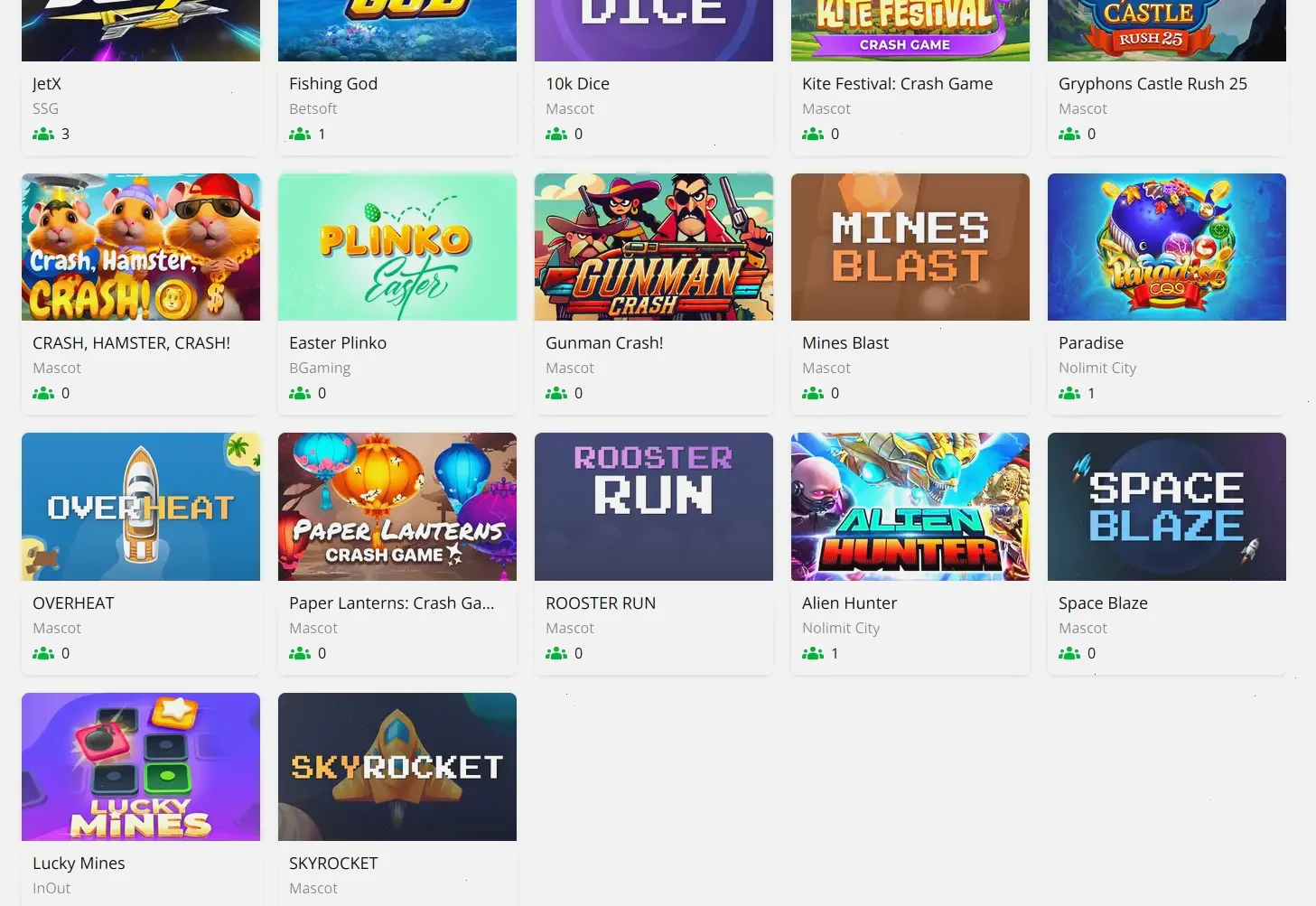 Interfaccia dell'app Princess Casino su smartphone